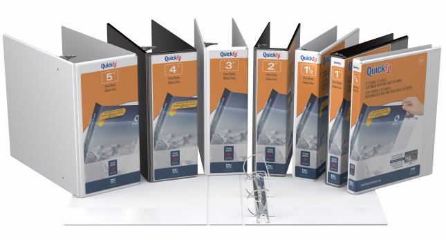 <p>QuickFit<sup>®</sup> View Binders</p>