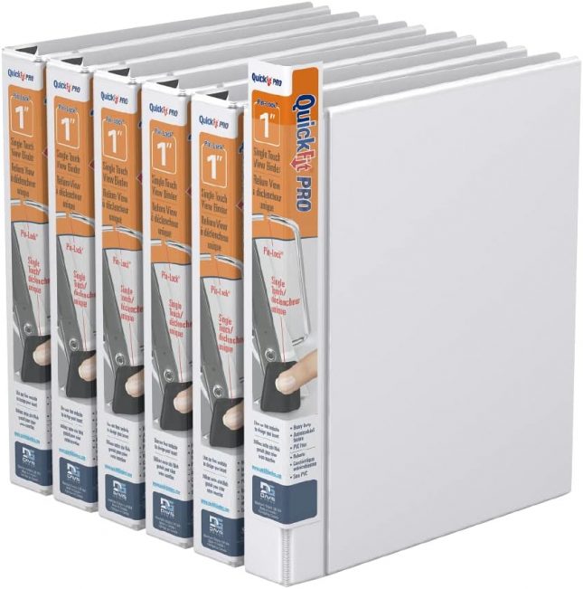 <p>QuickFit<sup>®</sup> PRO Binders</p>