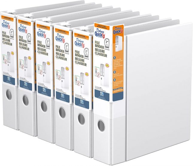 <p>QuickFit<sup>®</sup> File Binders</p>