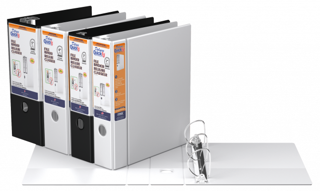 <p>QuickFit<sup>®</sup> File Binders</p>