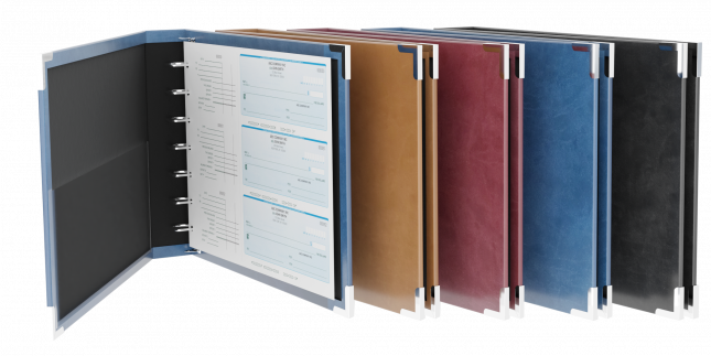 3UP Check Binders
